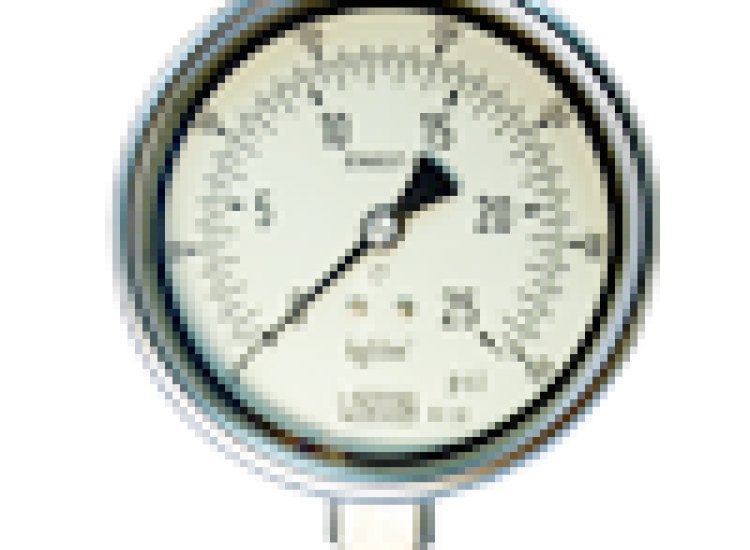 ĐỒNG HỒ ÁP SUẤT CHÂN ĐỨNG INOX | UNIJIN | P250(A)/ UNIJIN-PRESSURE-GAUGE-P250