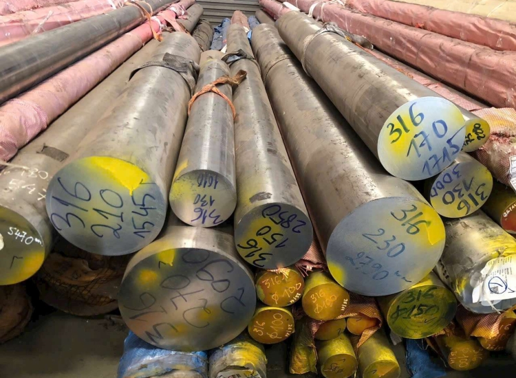 LÁP TRÒN ĐẶC 304/304L - PHI 125|STAINLESS STEEL 304 / 304L ROUND BAR , Diameter 125mm