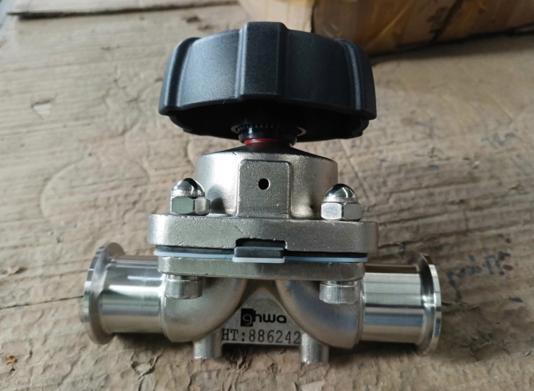 VAN MÀNG ĐIỀU KHIỂN BẰNG TAY INOX 304, 316, DIAPHRAGM VALVE, VAN MÀNG THỰC PHẨM, VAN MÀNG DƯỢC PHẨM, VAN MÀNG VI SINH