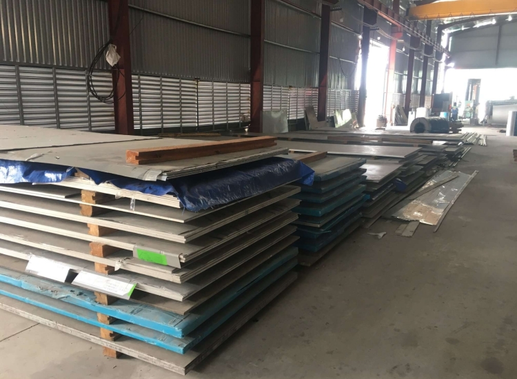 TẤM INOX 316/316L  dày 75MM- BỀ MẶT No1