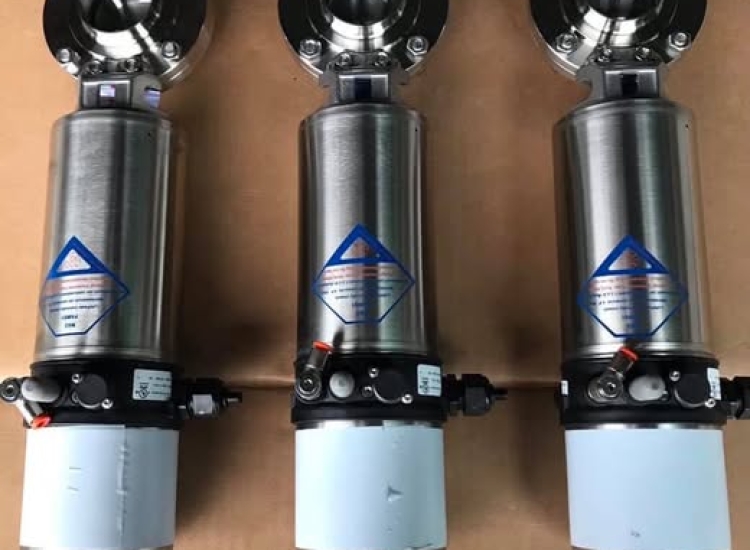 VAN BƯỚM KHÍ NÉN INOX VI SINH 304|316 - EUROBINOX