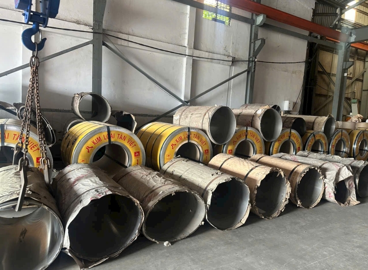 CUỘN INOX 201 BA/2B DÀY 0.3MM