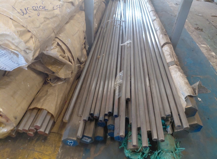 THANH LỤC GIÁC INOX 304|316 PHI 65 |S304|316 Stainless Steel Hexagon Bar | Diameter 65mm